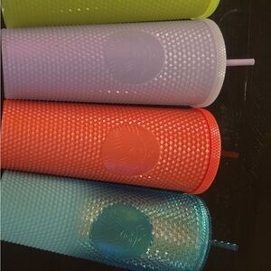 Starbucks Vibrant Textured Tumblers Set